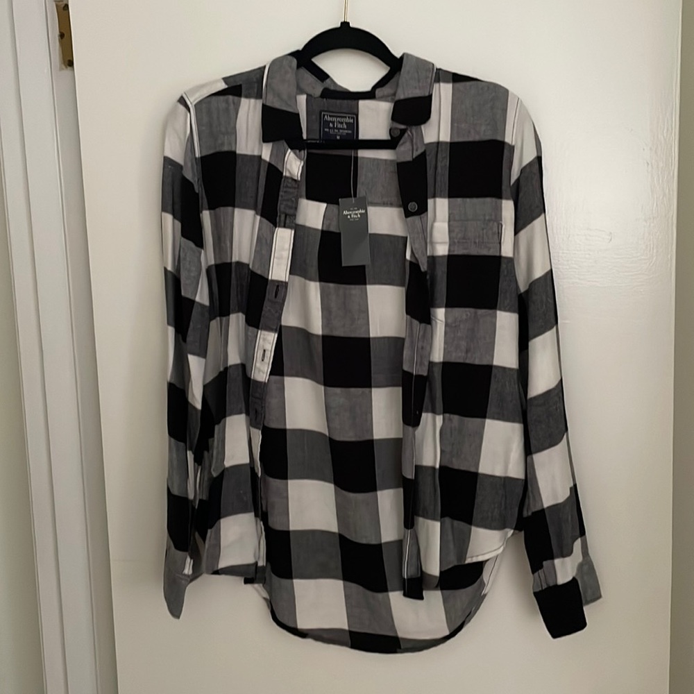 Abercrombie and Fitch Plaid Flannel